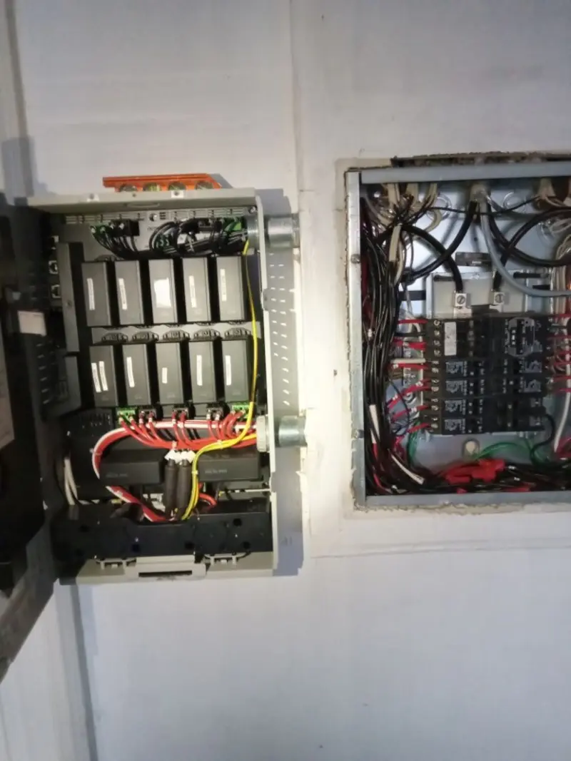 Electrical panel upgrade completed for Electrical Troubleshooting in Kirby